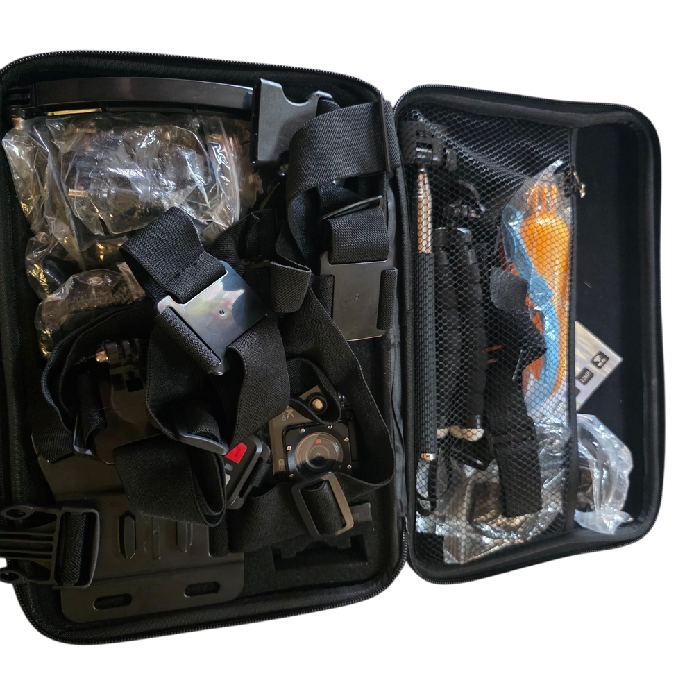 4k Action Camera And Accessory Kit With Case - Picture 6 of 6